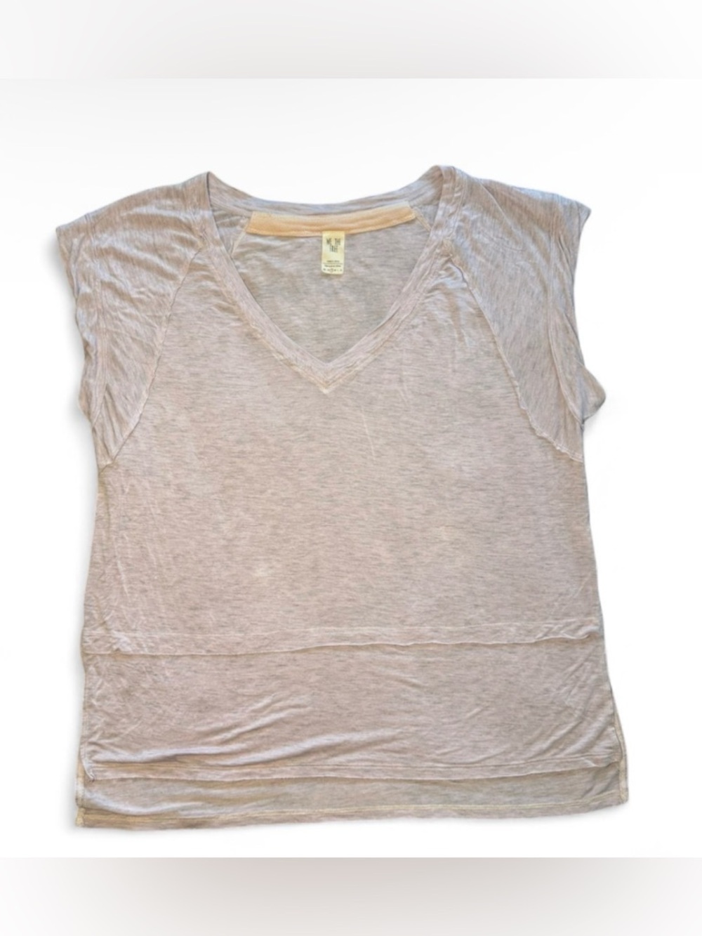 Free People We The Free light purple short sleeve shirt top Size S🤍
